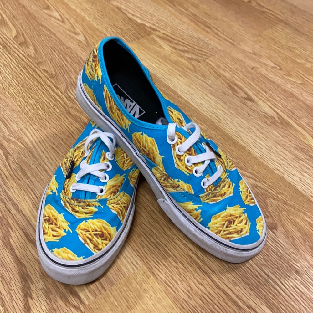 Vans fries shoes!! One of a kind!